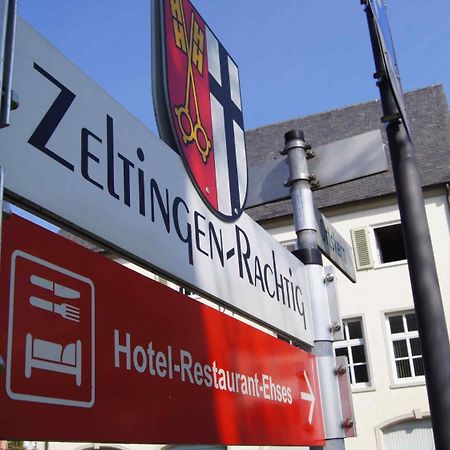 Hotel-Restaurant Ehses Zeltingen-Rachtig Dış mekan fotoğraf